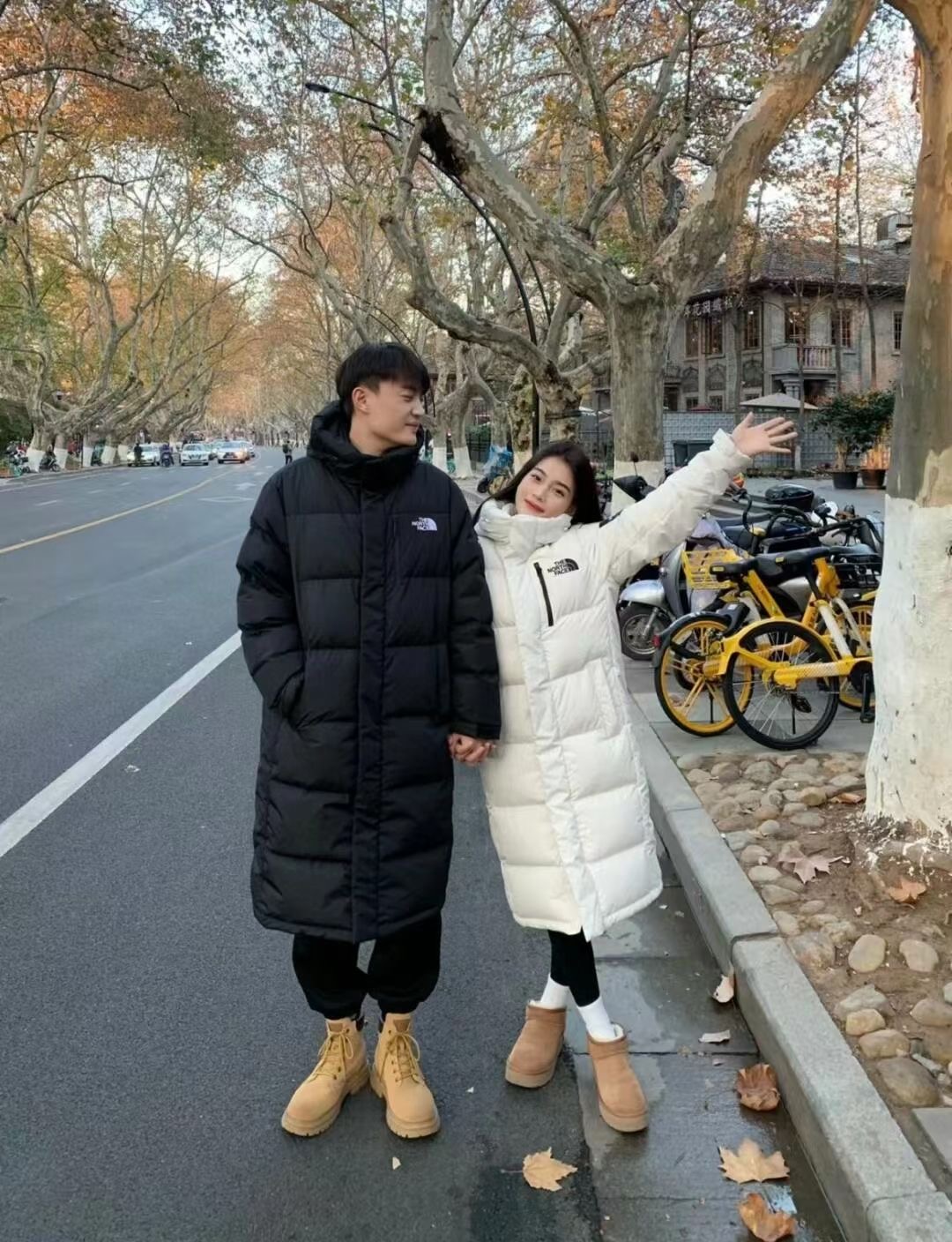 **do** เสื้อกันหนาวตัวยาว The North Face Sport Down Jacket Unisex มีฮู้ด บุด้วยขนเป็ด มี 2 สี สินค้าใหม่ ของแท้