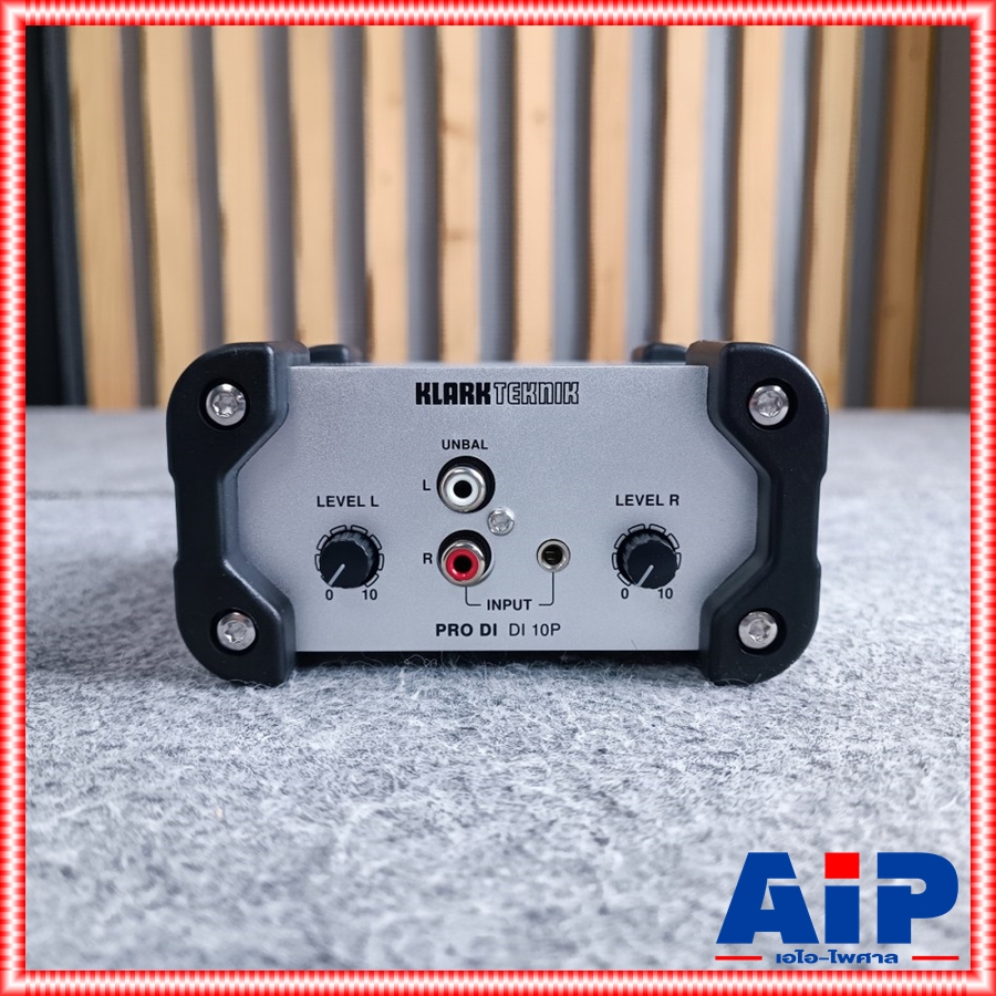 KLARK TEKNIK Di-10P Passive Direct Box DI BOX DI10P ไดเร็คบ๊อก DI 10 P ประกันศูนย์ไทย +++