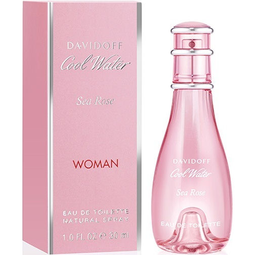 น้ำหอมแท้100% DAVIDOFF Cool Water Woman Sea Rose Eau de Toilette ปริมาณ 100 มล