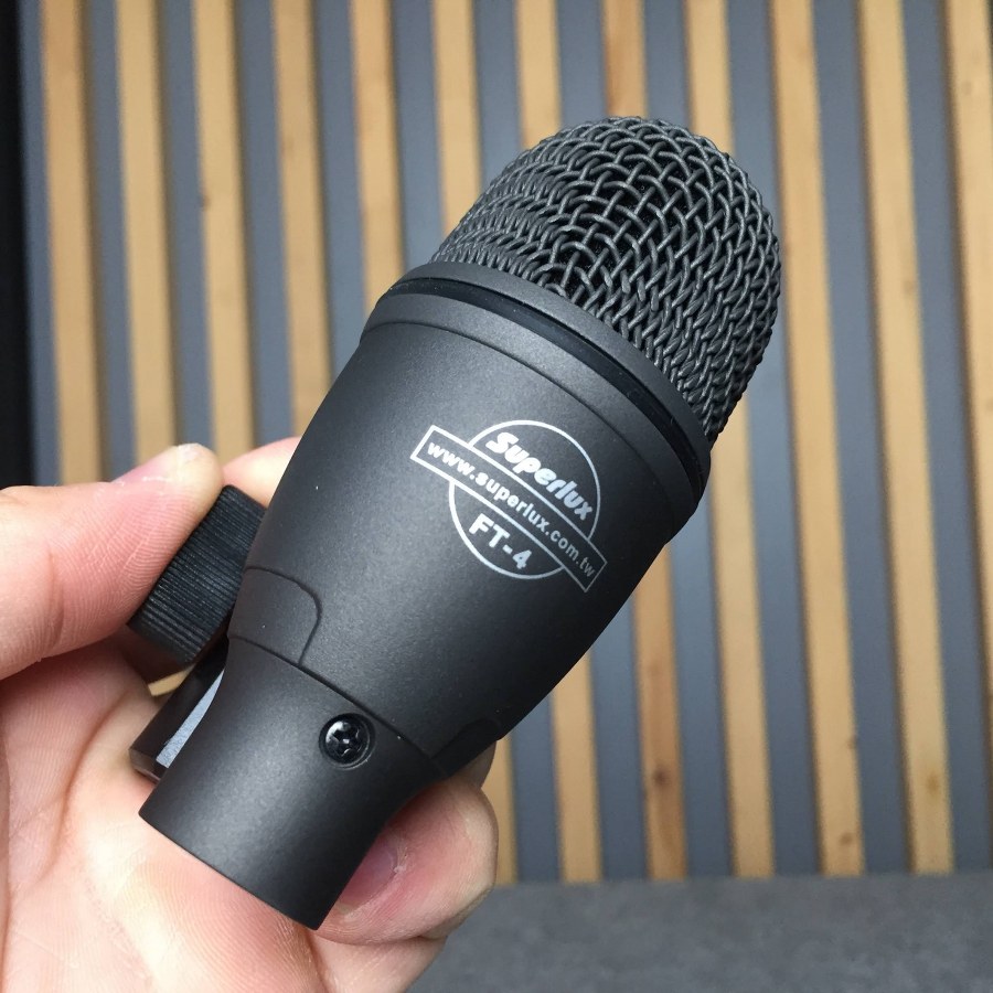 SUPERLUX FT4 ไมค์เครื่องดนตรี ไมค์ ไมค์กลอง MIC ไมค์ดนตรี ไมค์Dynamic Dynamic เอไอ-ไพศาล