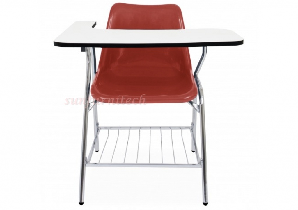 เก้าอี้แล็คเชอร์เปลือกโพลี แผ่นรองเขียนขนาดกว้าง ใหญ่พิเศษ Taiyo รุ่น CP-03LCR