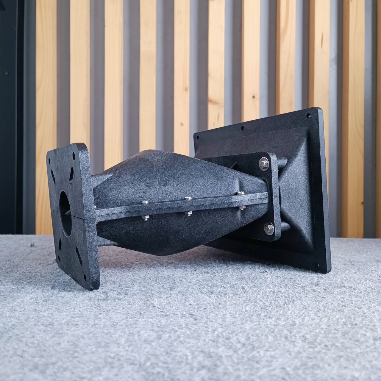 ปากฮอร์น รุ่น JH-5963 แบบแป้น คอ2นิ้ว ปากฮอร์น LINE ARRAY แบบยึดน็อต ปากฮอร์นแบบแป้น อเลน JH5963 JH 5963 เอไอ-ไพศาล