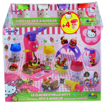 KT-HKP021 แป้งโดว์ไอติมคิตตี้ ลิขสิทธิ์ถูกต้อง กล่องใหญ่