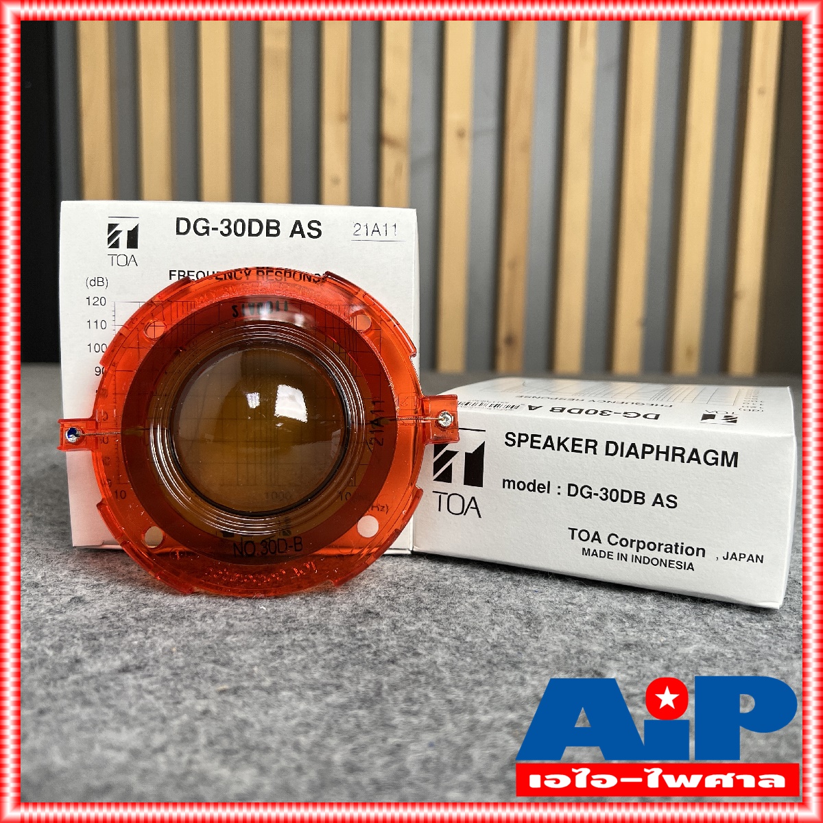 วอยซ์ TOA DG30DB AS โตอะ วอยซ์ลำโพง วอยฮอน วอยซ์ลำโพงฮอน DG-30DB ( DG30 DB แอคเซสซอรี่ ใช้ซ่อม TU652 และ TU652M ) ของแท้จากโรงงาน เอไอ-ไพศาล
