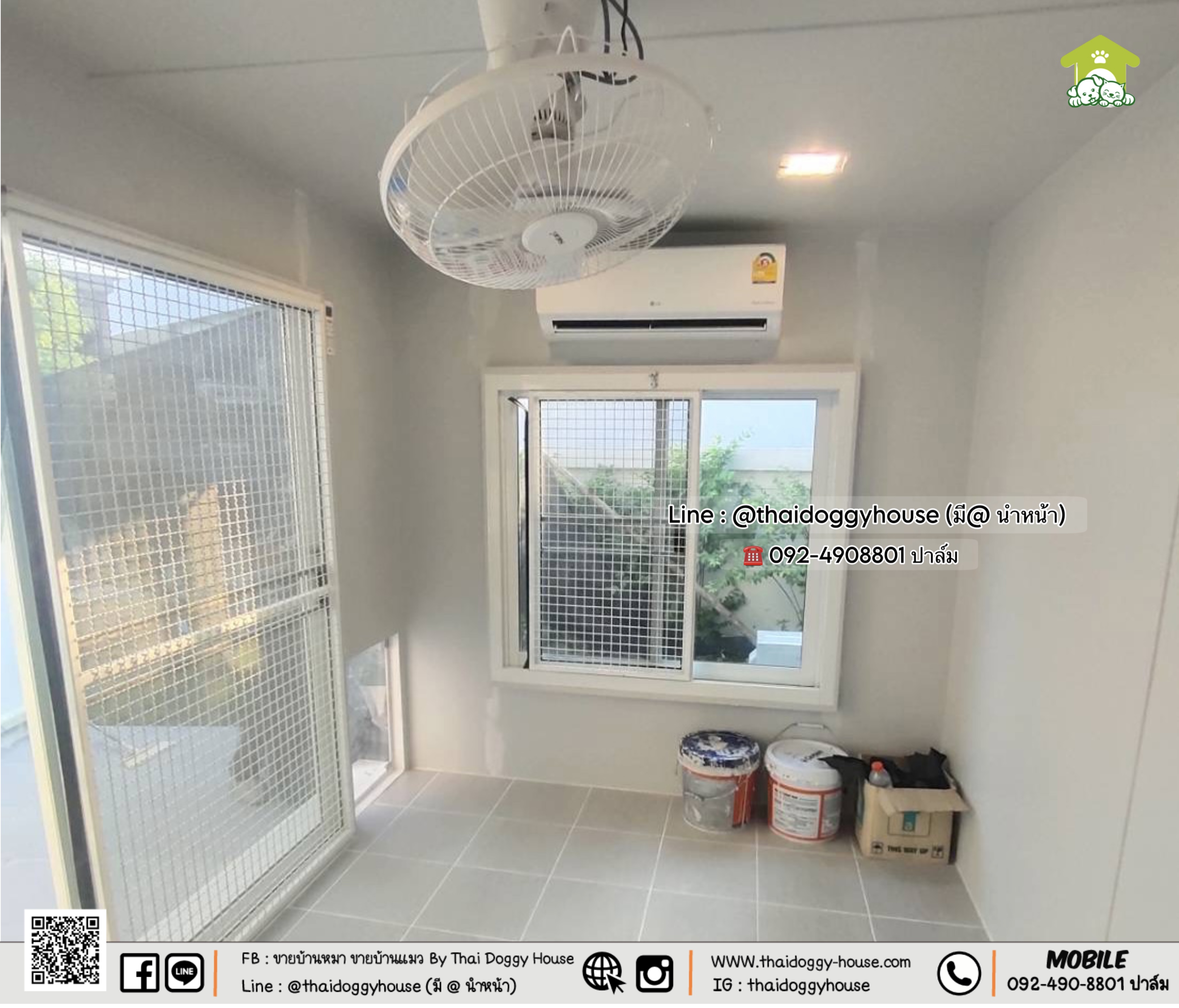 บ้านหมา บ้านแมว 𝐓𝐡𝐚𝐢 𝐝𝐨𝐠𝐠𝐲 𝐡𝐨𝐮𝐬𝗲 แบบบ้าน " 𝐌𝐨𝐝𝐞𝐫𝐧