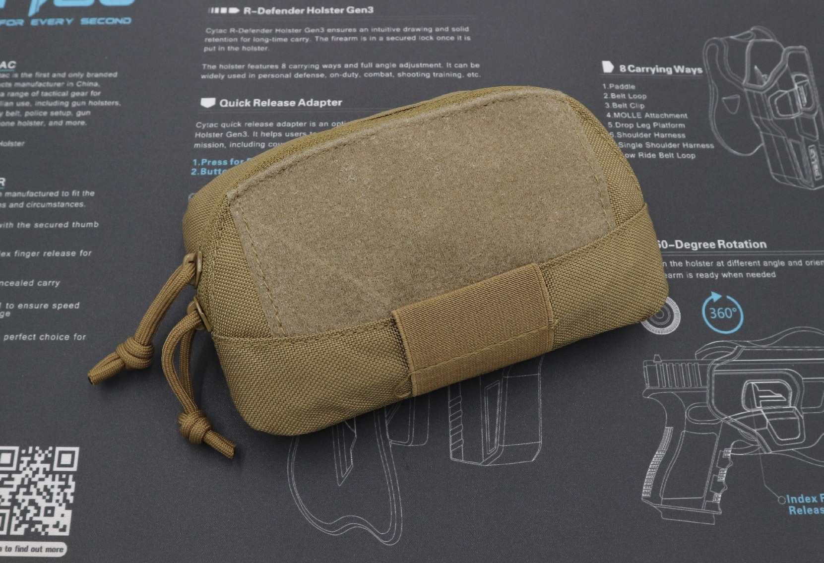 กระเป๋าติดเวส Admin pouch﹝Tactical Vest﹞