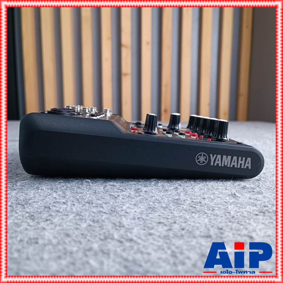 YAMAHA AG-06MK2B สีดำ MIXER มิกเซอร์สตรีมมิกแบบสด 6 ช่องพร้อมอินเตอร์เฟสเสียง USB AG 06 MK 2 B AG06MK2B เอไอ-ไพศาล