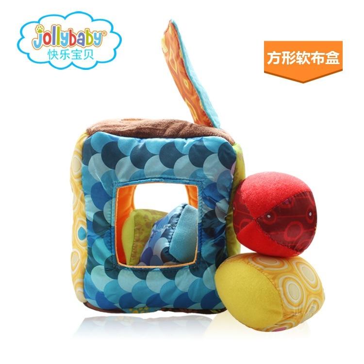 FCHJ1 ของเล่นผ้าบล็อกผ้าJollybabyของแท้