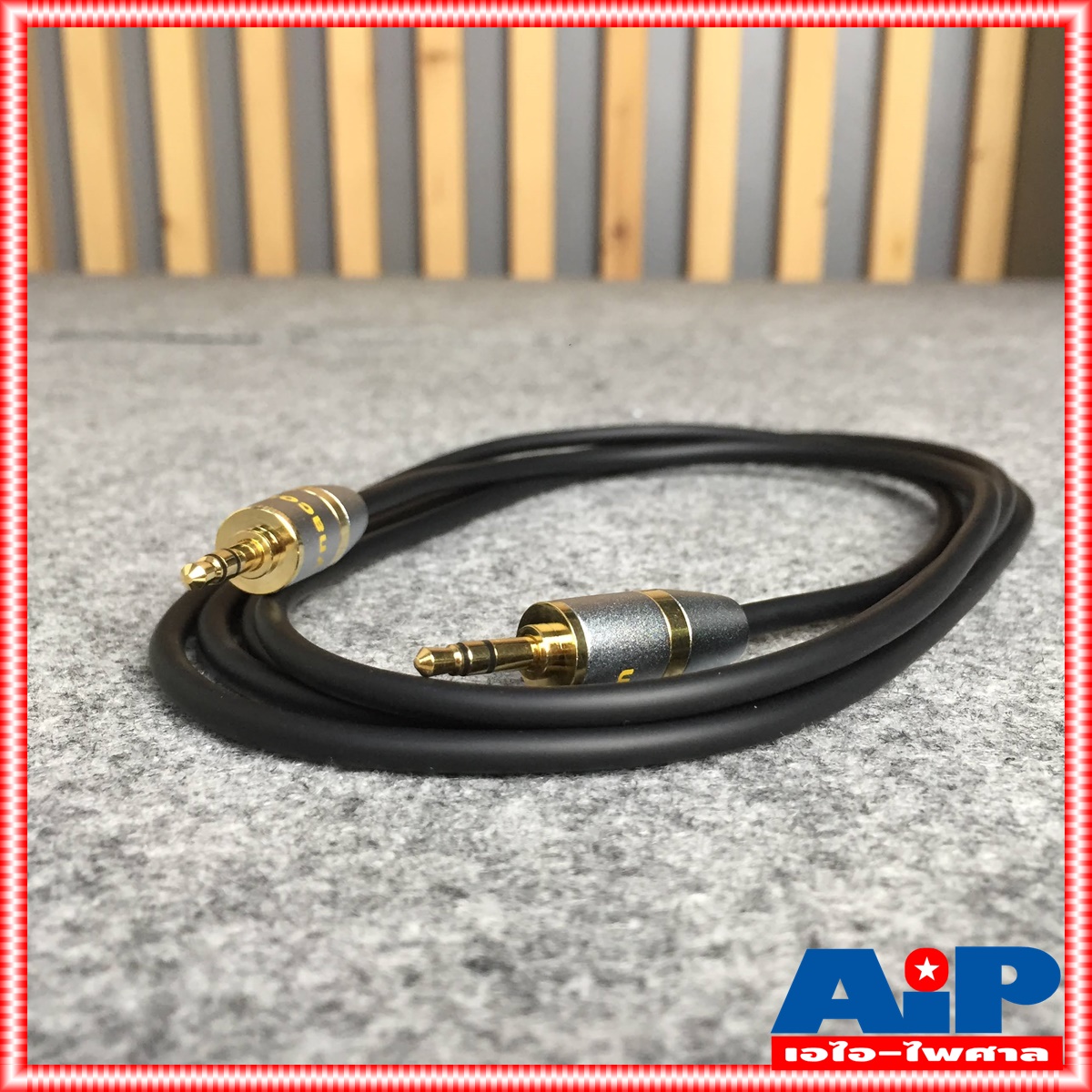 2เมตร DYNACOM J049 สาย TR-ST หัวท้าย GS005 สาย สัญญาณ เสียง สายสัญญาณ TR-STหัวท้าย ไดน่าคอม เอไอ-ไพศาล