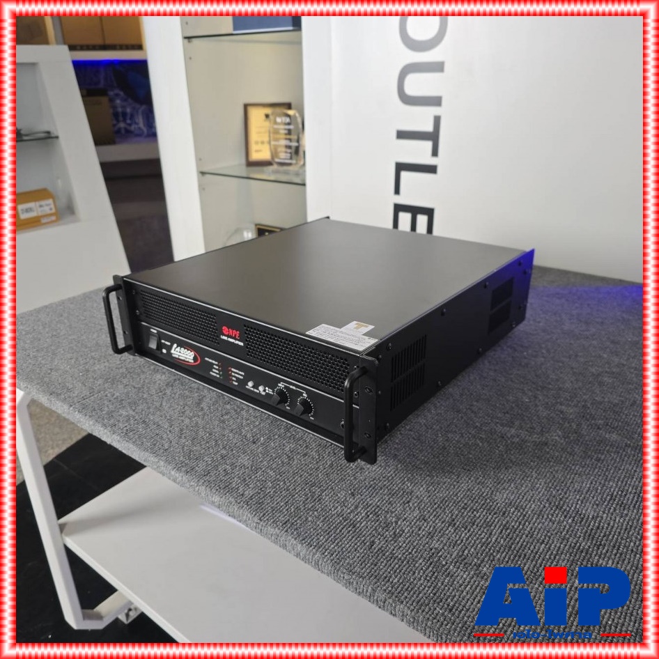 NPE LA-2000 POWERAMP มีLINE เพาเวอร์แอมป์ พาวเวอร์แอมป์ที่มีไลน์แมทชิ่ง เครื่องขยายเสียงตามสาย แบบเพาเวอร์ไลน์ 2000W LA 2000 LA2000 เอไอ-ไพศาล