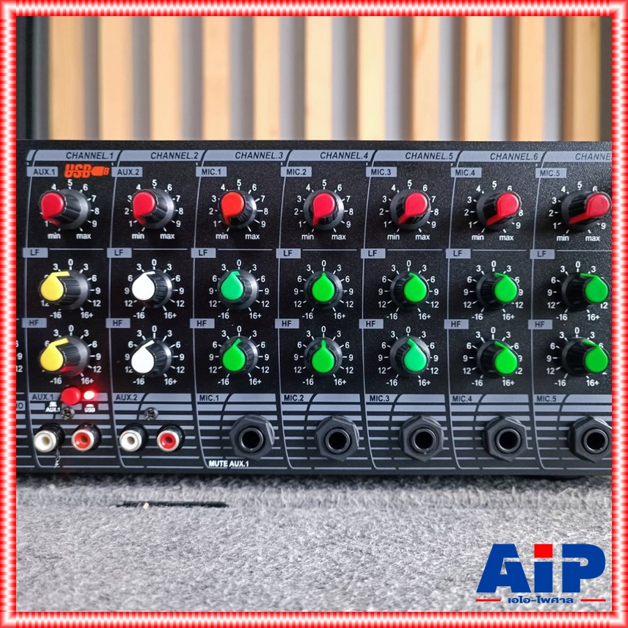 MUSIC KU-750B แอมป์LINE+USB(34กก.) เครื่องขยายเสียง เสียงตามสาย งานกระจายเสียง KU750B KU 750B เอไอ-ไพศาล