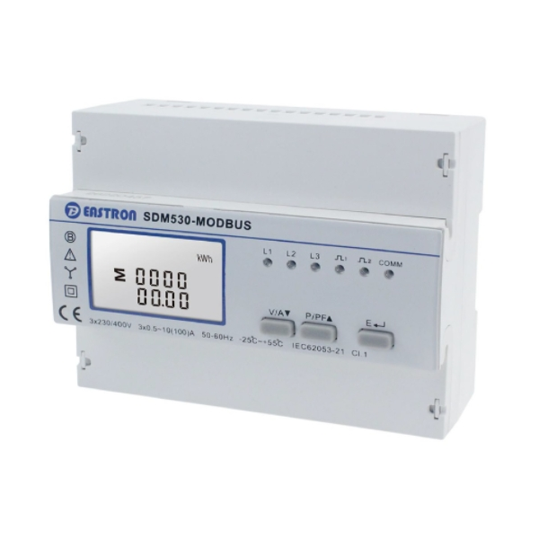 มิเตอร์วัดกำลังไฟแบบ 3 เฟส แบบมี RS485 Modbus