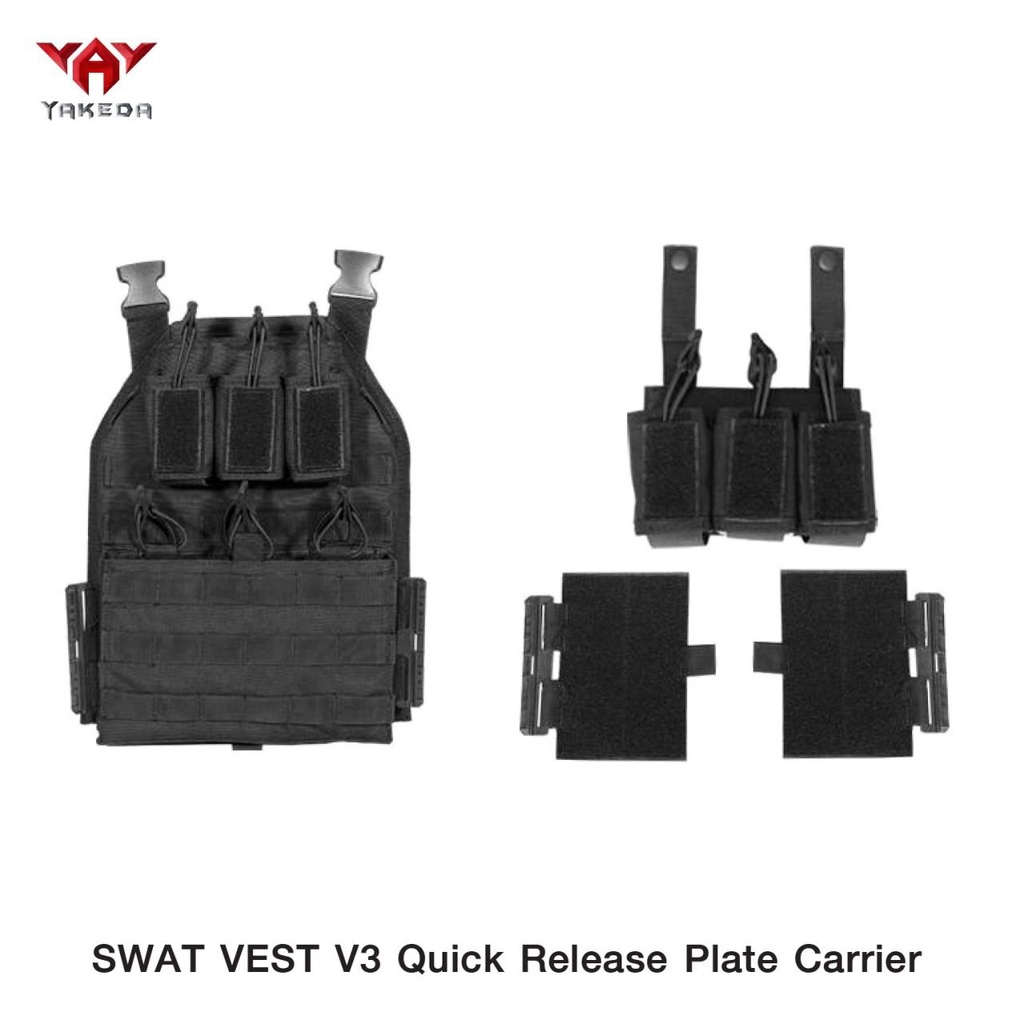 เสื้อเกราะ Swat Vest V3 มาพร้อมระบบปลดไว Quick Release﹝Tactical Vest﹞
