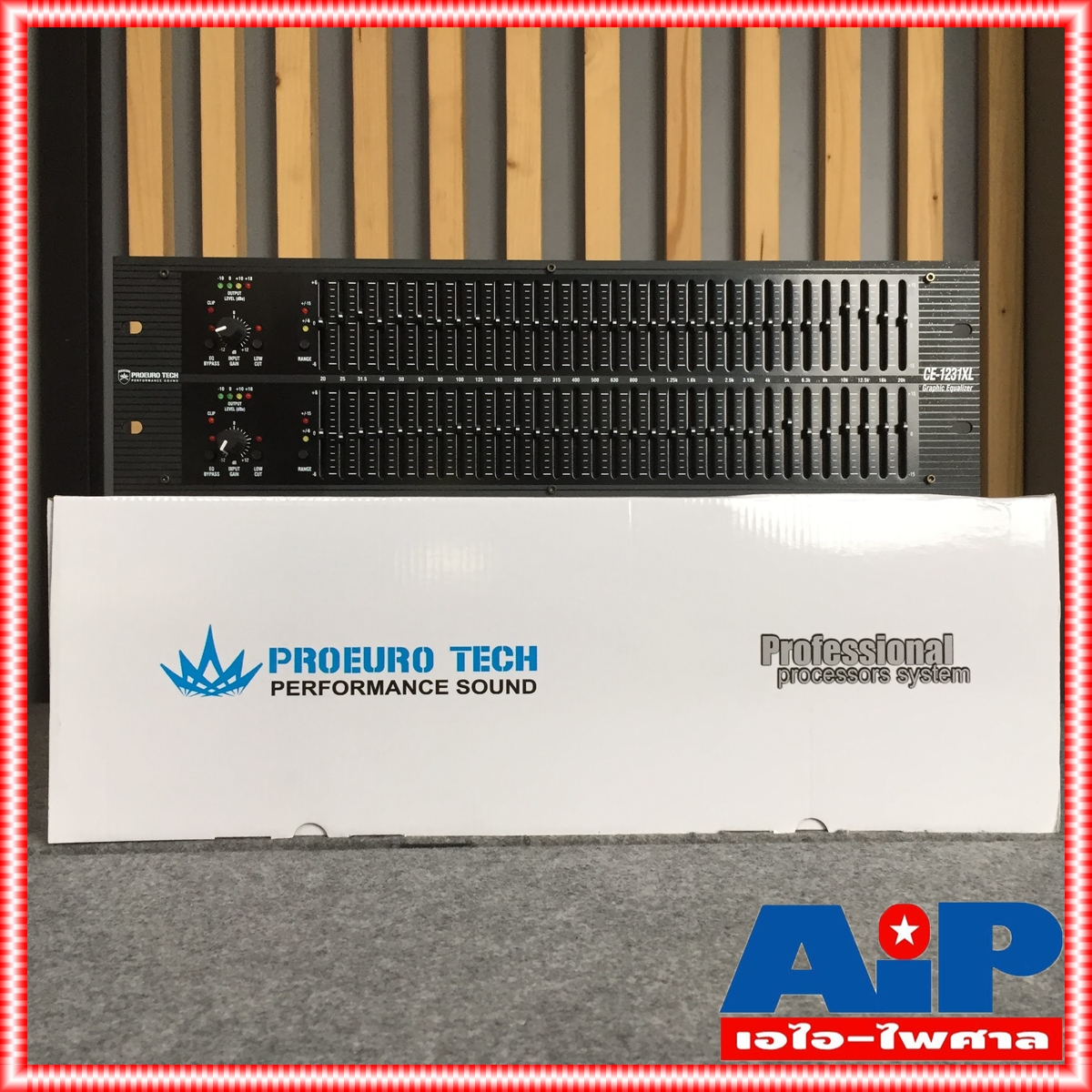 PROEUROTECH CE1231XL EQ PRO EUROTECH เครื่องปรับแต่งสภาพเสียง EQUALIZER CE 1231 XL เอไอ-ไพศาล