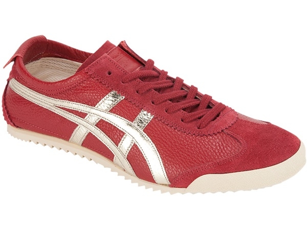 รองเท้าโอนิ Nippon Made รุ่น Mexico 66 Red / Gold แดงคาดทอง