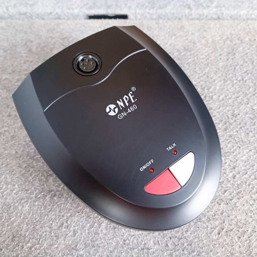 NPE GN-460 ไมค์ตั้งโต๊ะ คอไมค์ 43cm รองรับไฟ Phantom 48v ไมค์ประชุมคออ่อนมีไฟ GN 460 เอ็นพีอี GN460 เอไอ-ไพศาล