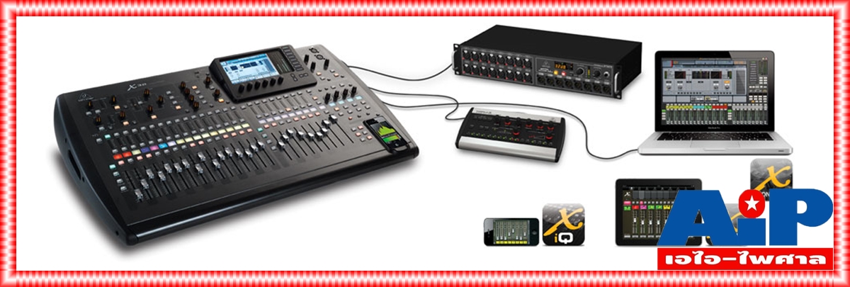 **สินค้าพรีออเดอร์ กรุณาติดต่อแอดมิน** BEHRINGER X-32 MIXER DIGITAL มิกเซอร์ดิจิตอล Behringer X32, 40-Input, 25-Bus พร้อมกับปรีแอมป์ X32 X 32 +++ เอไอ-ไพศาล