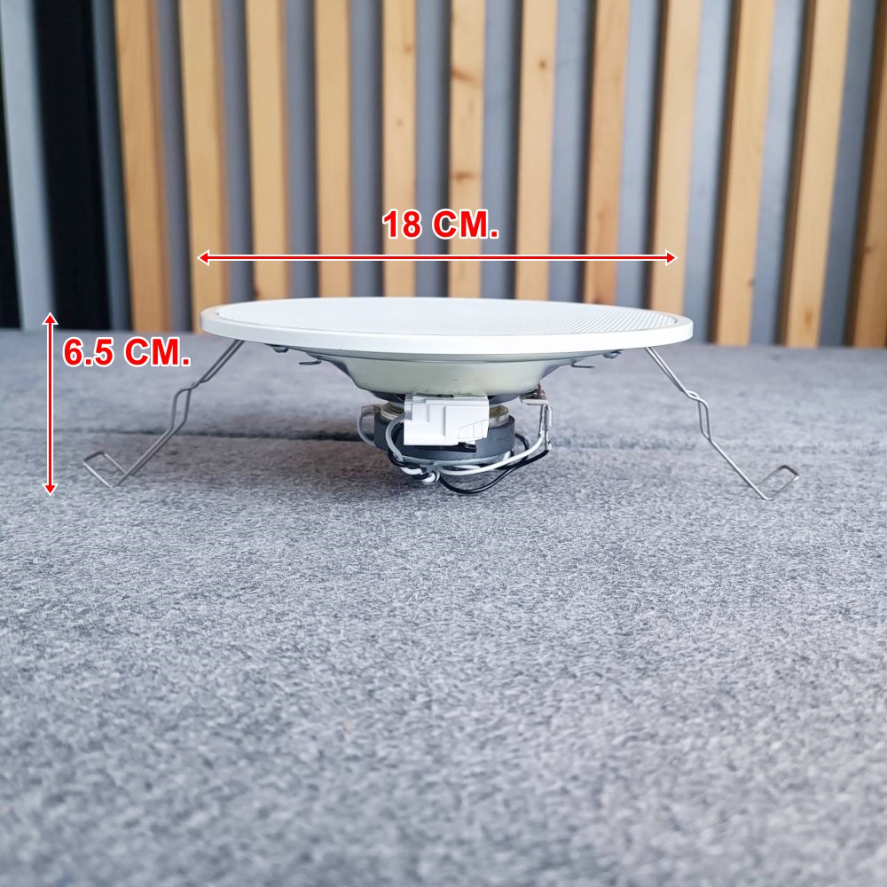 TOA PC-1860 ลำโพงฝั่งฝ้า ขนาด 5 นิ้ว 6 วัตต์ รองรับการต่อแบบ Volt line ลำโพงติดเพดาน โตอะ PC 1860 PC1860 เอไอ-ไพศาล