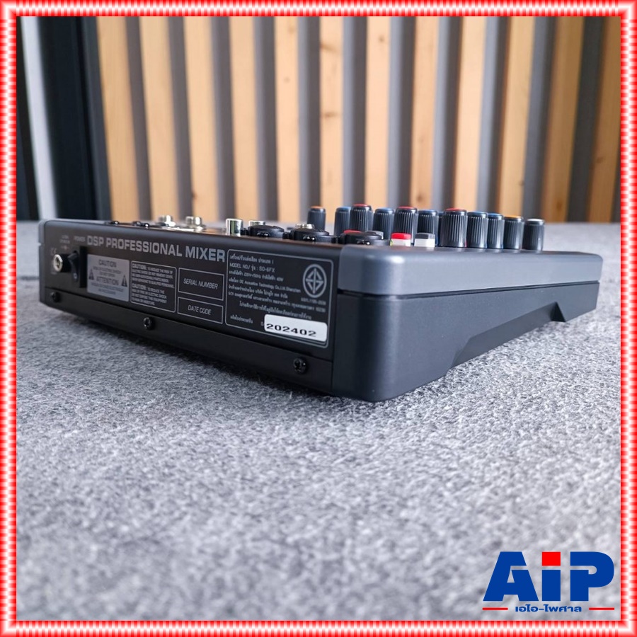 PROEUROTECH SD-6FX MIXER มิกซ์ มิกเซอร์ MIX เครื่องเสียง เครื่องปรับแต่งเสียง มิกซ์ PRO EUROTECH SD 6FX SD6FX เอไอ-ไพศาล