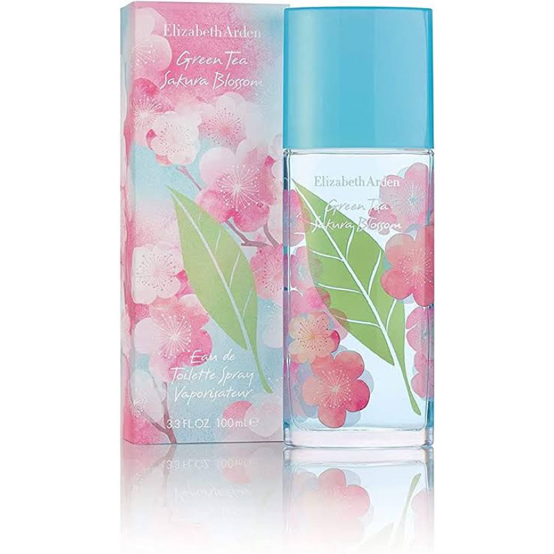 น้ำหอม Elizabeth Arden Green Tea Sakura Blossom EDT 100 ml. กล่องซีล