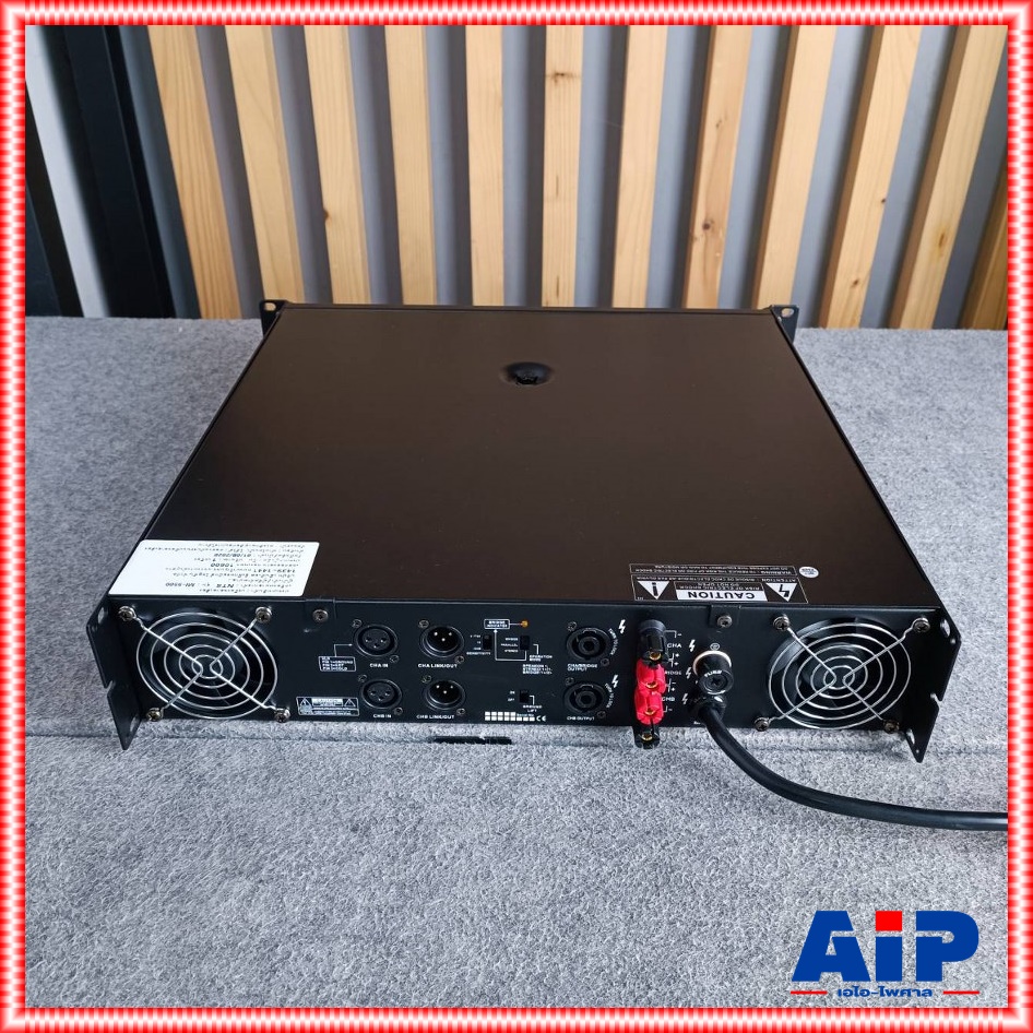 NTS MI5500 POWERAMP เอ็นทีเอส ขยาย เพาเวอร์ เครื่องขยายเสียง แอมป์ MI 5500 power amp เอไอ-ไพศาล