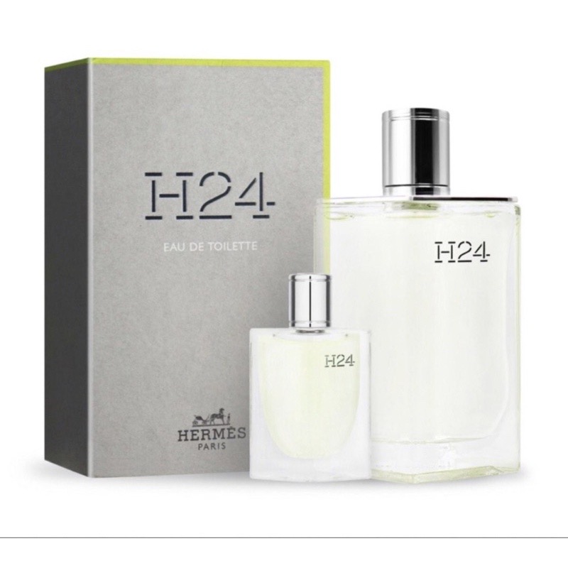 น้ำหอม Hermes H24 2PCS ( 100ml Spray + 12.5ml Spray) EDT Refillable Travel Set/Gift Set