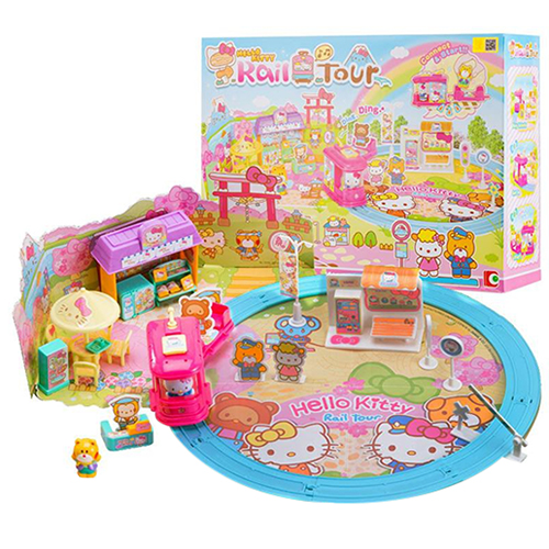KT-50092 ชุดรถไฟคิตตี้ ลิขสิทธิ์ถูกต้อง