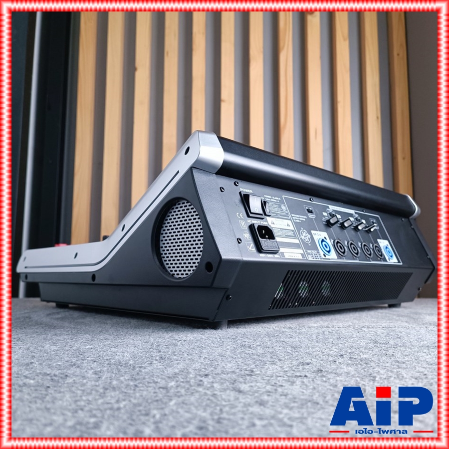 PROEUROTECH PMX-P12400 X4 POWERMIXER+บูลทูส เพาเวอร์มิกเซอร์ รุ่นใหม่ โปรยูโรเทค 12 ช่องไมค์ 4 ช่องขับลำโพง 400 วัตต์ ตัดความถี่ซับได้ PMXP12400X4 เอไอ-ไพศาล