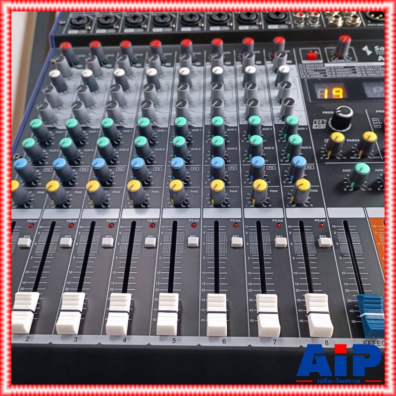 SOUNDBEST AL-800 POWERMIXER เพาเวอร์มิกซ์ 600Wx2 เครื่องขยายเสียง เพาเวอร์ มิกเซอร์ เอฟเฟคแท้ SOUND BEST AL 800 AL800 เอไอ-ไพศาล