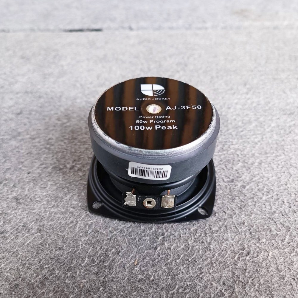 1ดอก AUDIO JOCKEY A&J AJ-3F50 ดอกลำโพง (AJC-403/803) ดอกลำโพง3นิ้ว กำลังวัตต์ 100 วัตต์ AudioJockey AJ 3F50 AJ3F50 เอไอ-ไพศาล