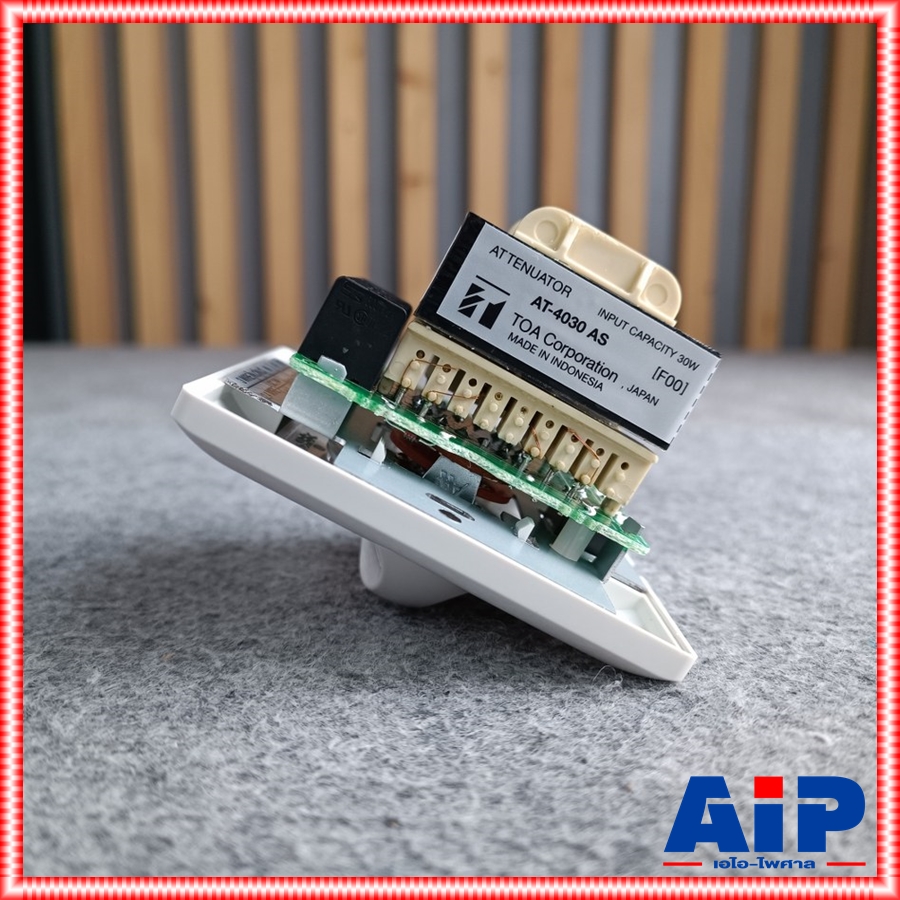 TOA AT-4030 ATTENUATOR 30W วอลลุ่ม ปรับระดับเสียง เพิ่ม-ลด ระดับเสียง ติดผนัง 30 วัตต์ AT 4030 AT4030 เอไอ-ไพศาล