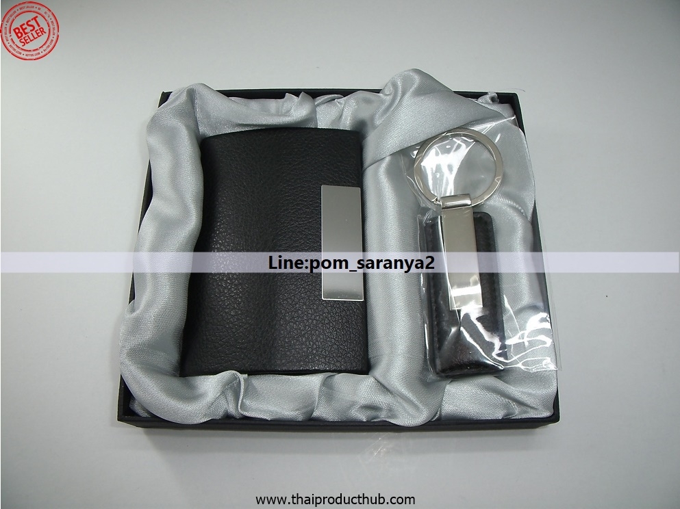 A07-020-CP-057_GiftSetเครื่องหนัง. กระเป๋าสตางค์, รับผลิตกระเป๋าสตางค์ , ขายกระเป๋าสตางค์ .ของพรีเมี่ยม,