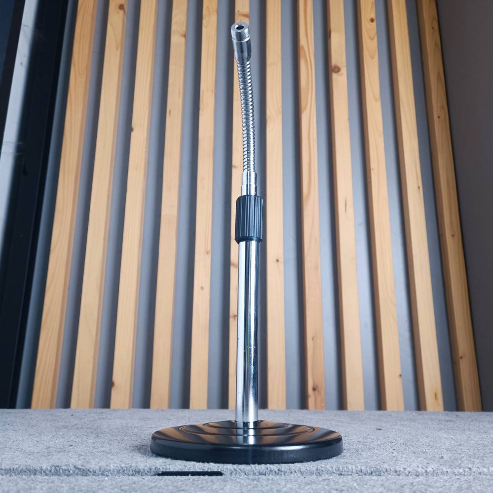 deccon ccon ขาไมค์ตั้งโต๊ะ ก้านแข็งปลายคออ่อน MS004 ไม่รวมคอสวมไมค์ ขาตั้งไมค์ตั้งโต๊ะ ขาไมค์ฐานกลม ขาตั้งไมค์ ขาไมค์ คออ่อน MS-004 MS 004 เอไอ-ไพศาล