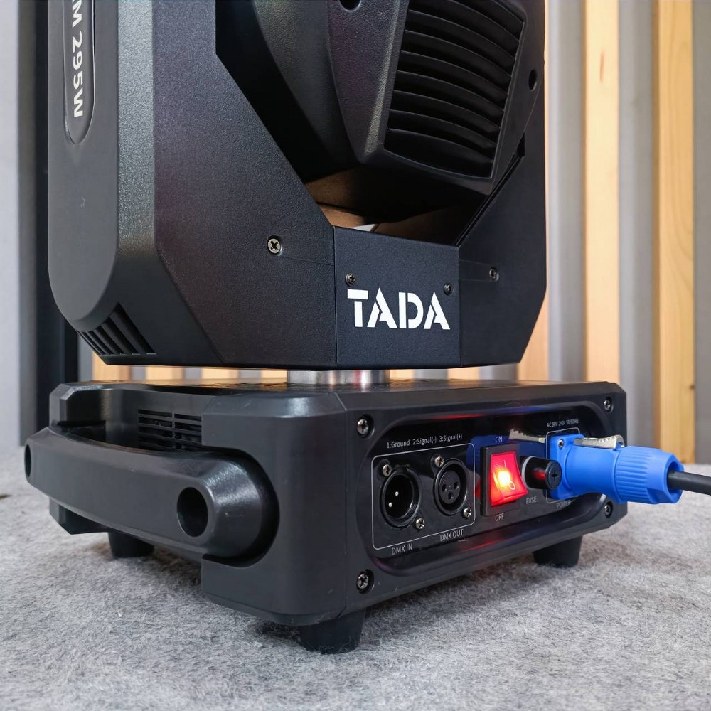 TADA BEAM 295 บีม พร้อม RACK ไฟบีม 290 วัตต์ Stage lighting ไฟสำหรับงานเวที ธาดา BEAM295 TA DA เอไอ-ไพศาล