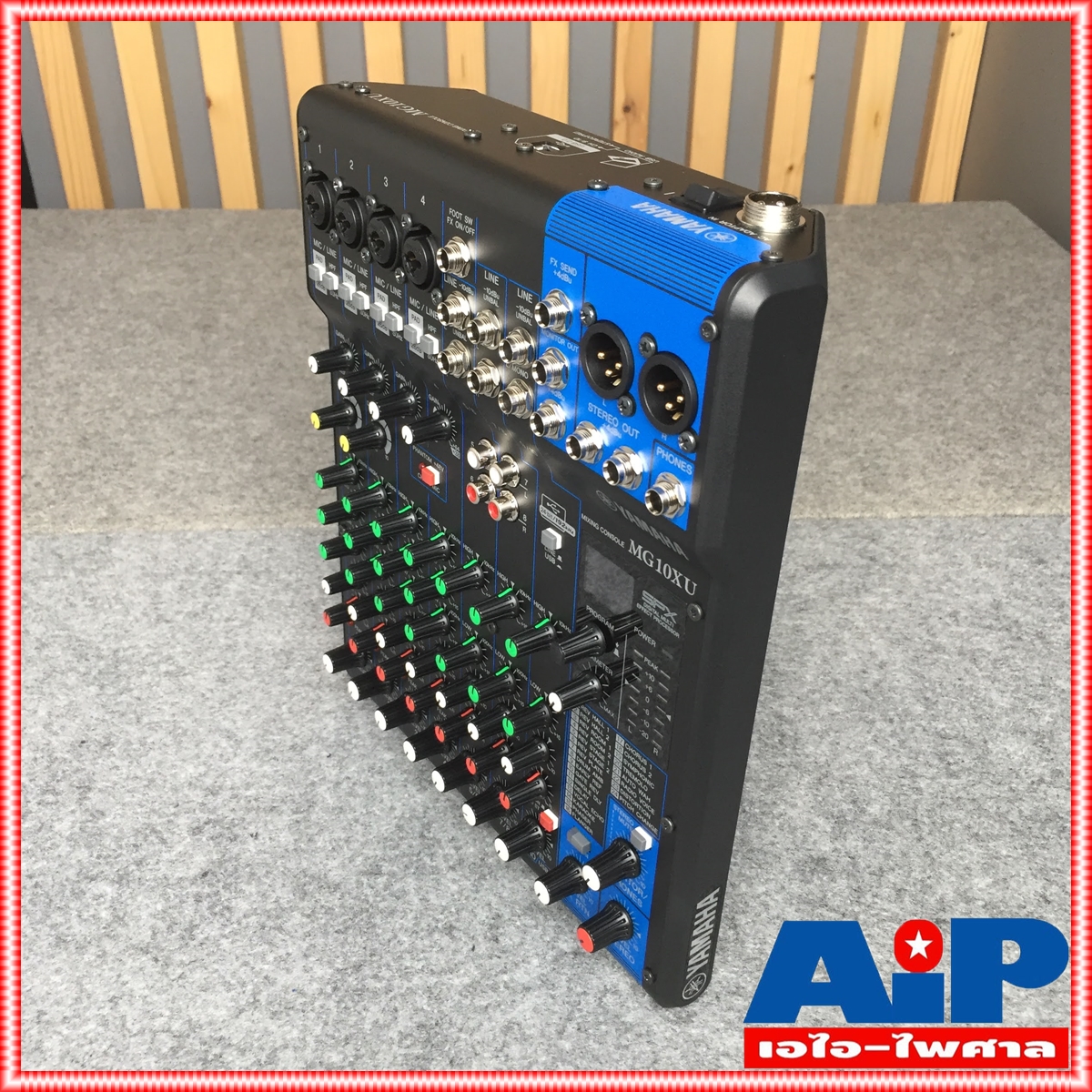 YAMAHA MG10XU MIXER รุ่น MG-10XU มิกซ์เซอร์ (ของแท้ 100% ประกัน สยามยามาฮ่า) ขนาด 10 ช่อง เอฟเฟค USB MG10 XU MG-10 MG 10 XU เอไอ-ไพศาล +++