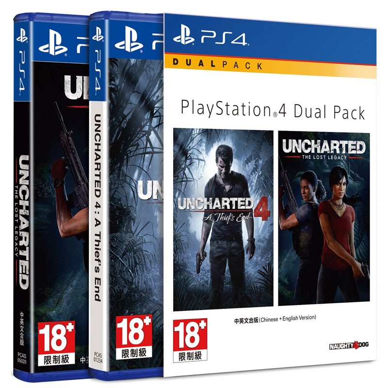 PS4: Uncharted Dual Pack (R3)