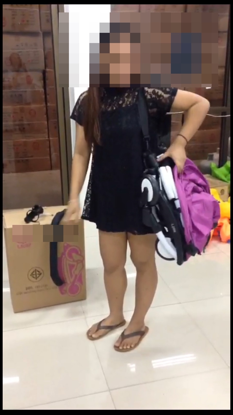 LN59008 ของใช้เด็กรถเข็นพกพา อุปกรณ์สำหรับเด็กรถเข็นเด็ก คันละ