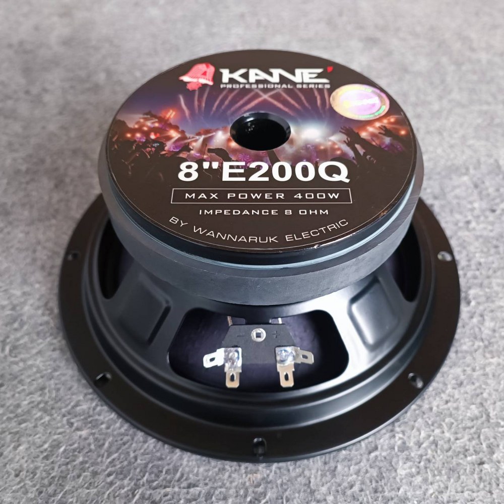KANE 8" E200Q ลำโพง8นิ้ว E-200Q E 200Q ดอก ลำโพง KA NE ลำโพง8นิ้ว คาเนะ เอไอ-ไพศาล