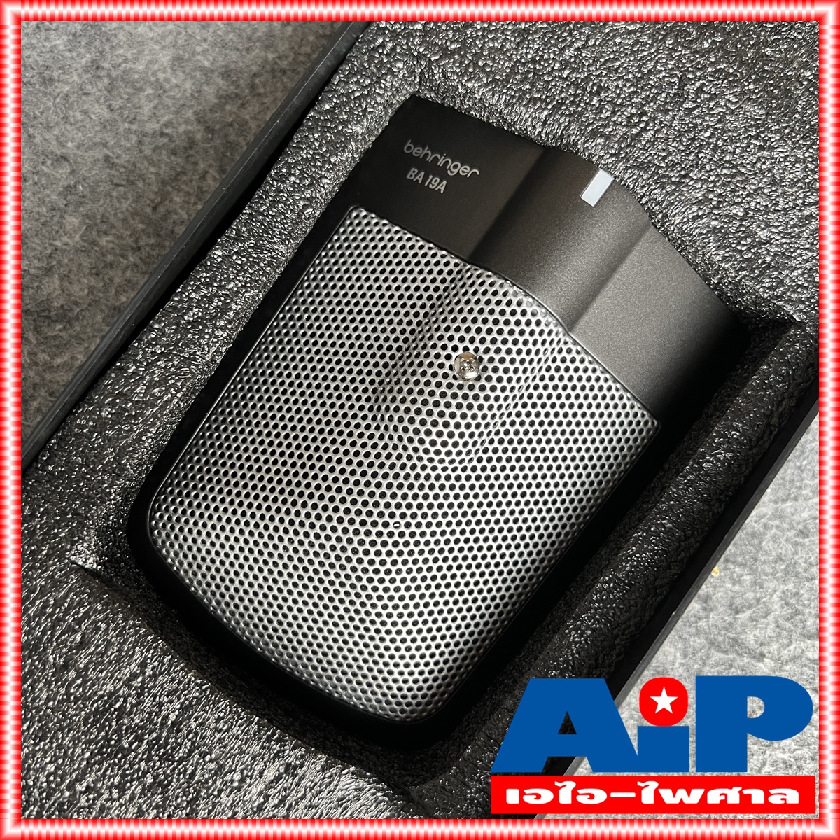 BEHRINGER BA19A ไมค์กระเดื้อง Condenser Boundary Microphone for Instrument Applications BA 19 A BA-19A ไมค์กลอง สินค้าของแท้ ประกันบูเซ่ ไมค์จ่อกระเดื่อง เอไอ-ไพศาล +++