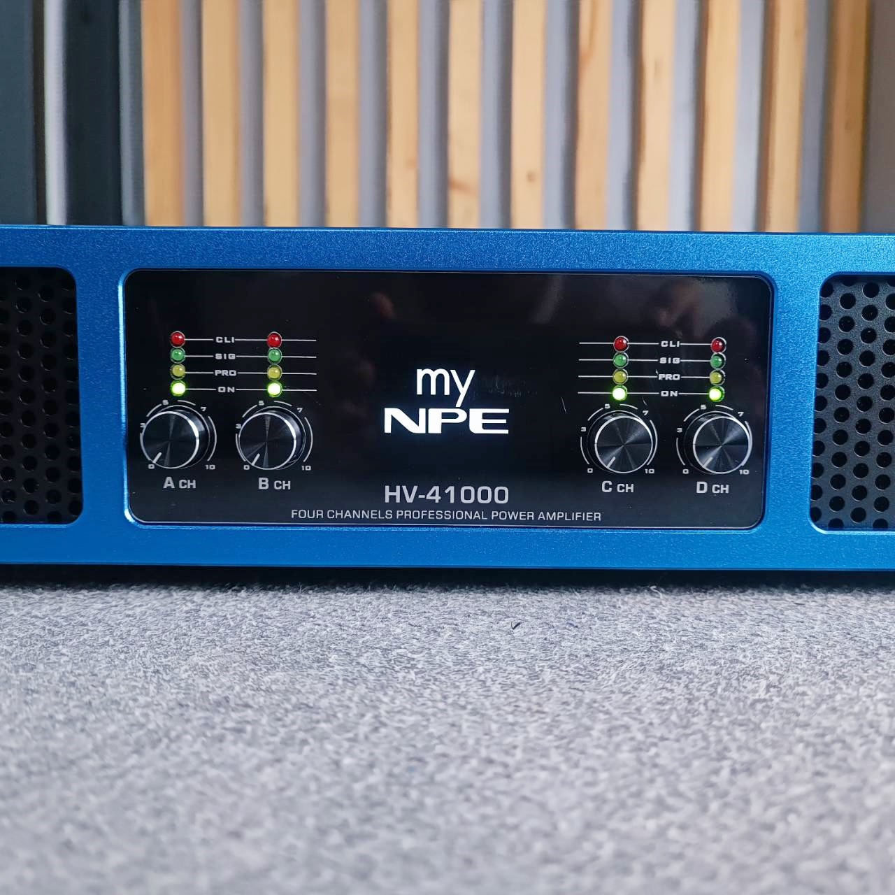 MYNPE HV-41000 POWERAMP 4CH เพาเวอร์แอมป์ POWER AMP 4 แชนแนล กำลังขับ 1000 วัตต์ 8 โอห์ม HV41000 HV 41000 MY NPE เอไอ-ไพศาล