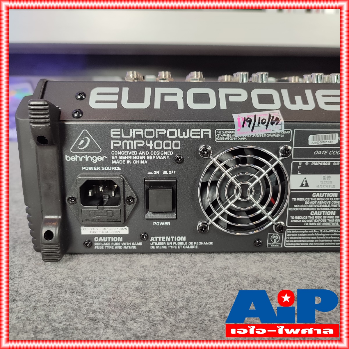 เพาเวอร์มิกซ์ BEHRINGER PMP4000 POWERMIXER เครื่องเสียง PMP-4000 เพาเวอร์มิกซ์ มิกเซอร์ มิกซ์ MIXER POWER เอไอ-ไพศาล +++