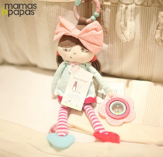 CH604 ของเล่นเด็กตุ๊กตาเด็กผู้หญิงแขวนเปลหรือรถเข็น