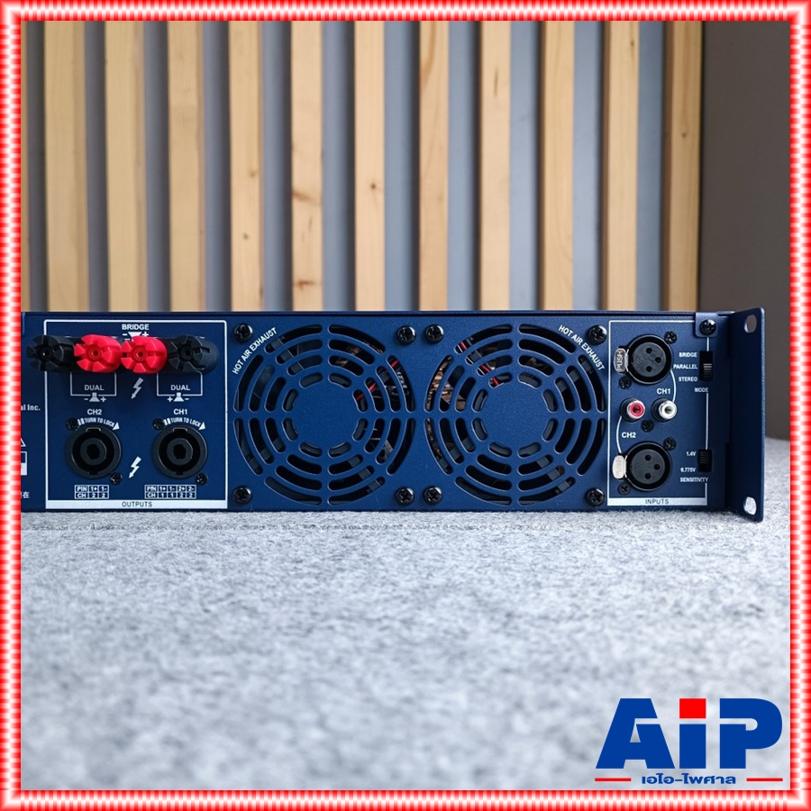 CROWN T-5 poweramp เพาเวอร์แอมป์ เครื่องขยายเสียง 2 ชาแนล กำลังขับ 500 วัตต์ เครื่องขยายเสียงแบบหม้อแปลง T 5 T5 เอไอ-ไพศาล+++