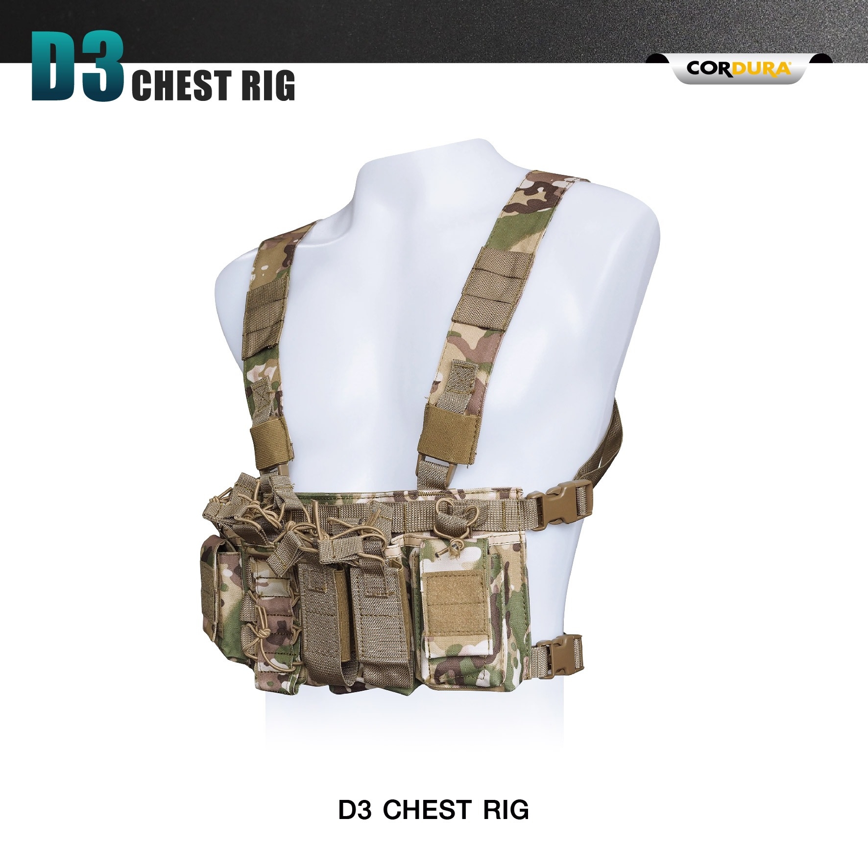 D3 Chest Rig (Cordura)