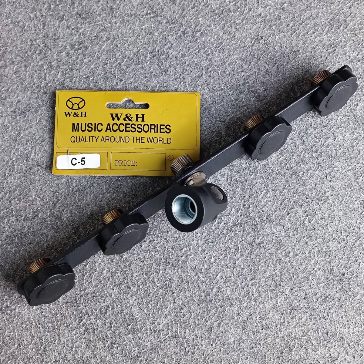 *ไม่รวมคอสวมไมค์และขาไมค์* ที่ใส่คอไมค์5จุด (เขาควาย) W&H SUPERLUX C5 C-5 C 5 วัสดุทำจากเหล็ก แข็งแรงทนทาน เอไอ-ไพศาล