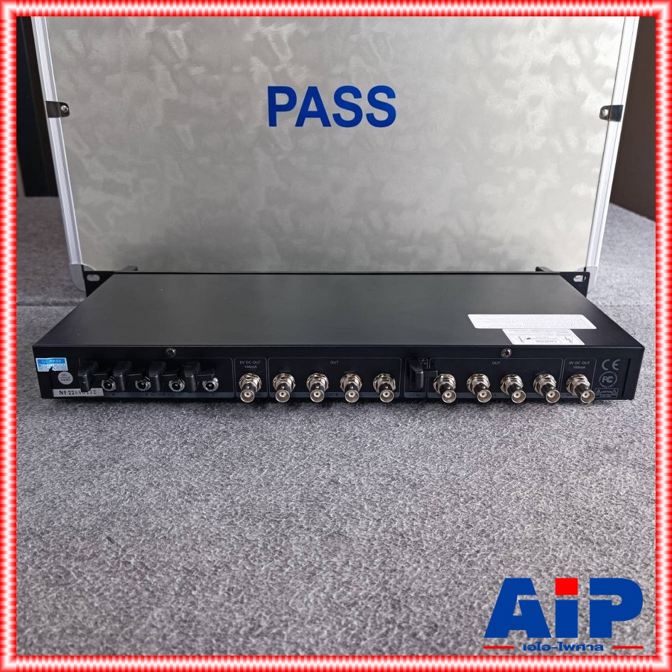 MICROTECH PA-802WB เครื่องรับสัญญาณไมค์ บูตเตอร์ไมค์ลอย ชุดเสาอากาศขยายสัญญาณไมโครโฟน พร้อมปีกรับสัญญาณ PA 802 WB PA802WB เอไอ-ไพศาล