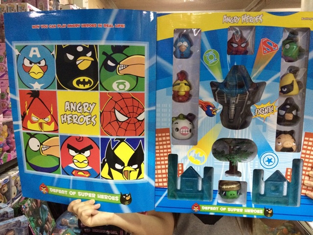 1278 เกมส์แองกี้เบริ์ดยิง มีเสียงไฟ กล่องใหญ่ (ของใหม่กล่องไม่สวย)