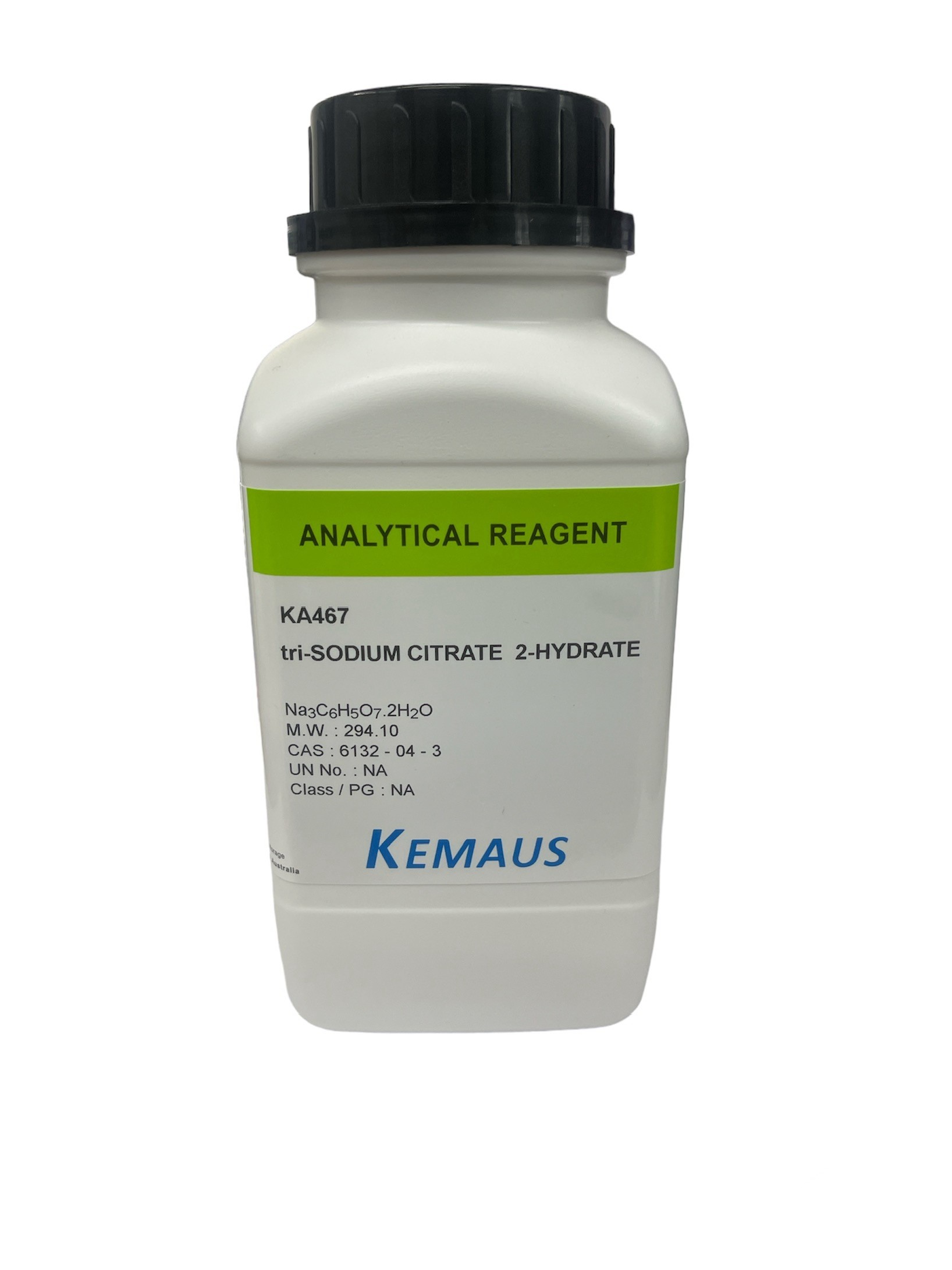 tri-Sodium Citrate 2-Hydrate, 500 g -Kemaus Australia