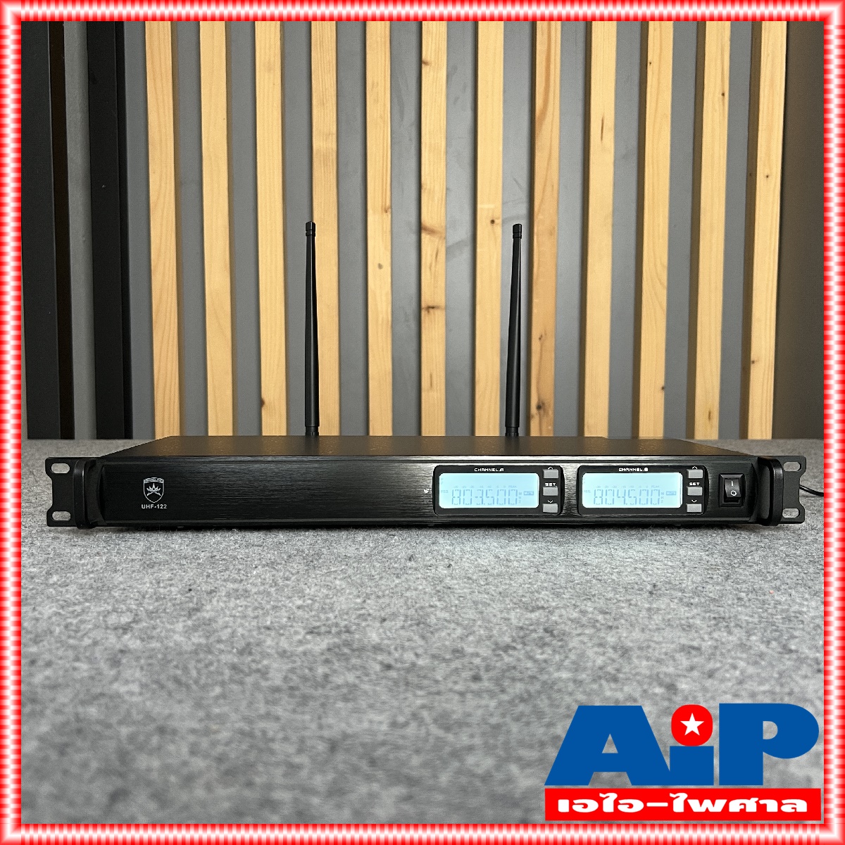 PROEUROTECH UHF122 ไมค์ลอยตั้งโต๊ะ2ตัว ก้านยาว60CM UHF 122 UHF-122 ไมค์ประชุม ชุดประชุมไร้สาย ไมค์ประชุมไร้สาย ความถี่ใหม่ กสทช เอไอ-ไพศาล