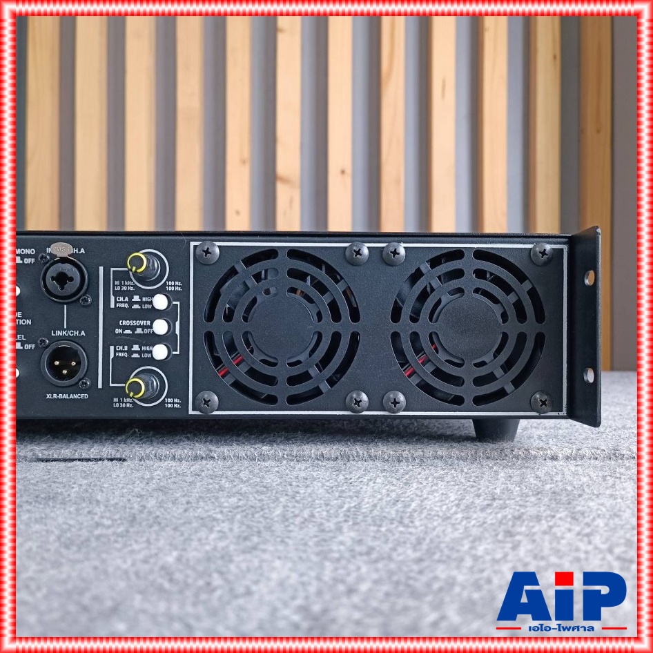 COMSON PA-800 poweramp เพาเวอร์แอมป์ แอมป์ เครื่องขยายเสียง หม้อแปลง มีครอสแยกซับเบส Power Amplifier COMSON รุ่น PA 800 PA800 เอไอ-ไพศาล